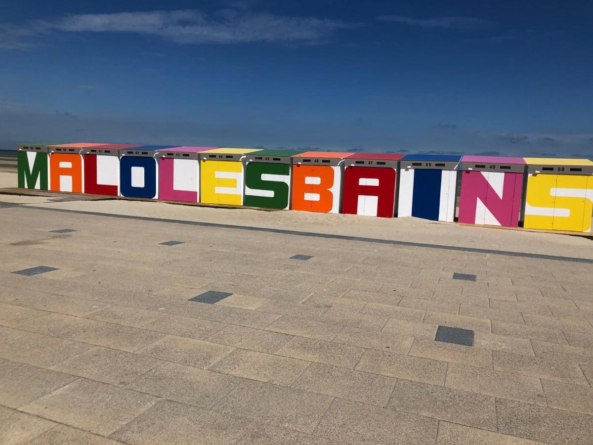 Appartement Sur La Plage De Malo Les Bains Vue Mer Dunkirk Bagian luar foto